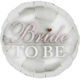 18 inch Bride To Be Silver Foil Balloon (1)