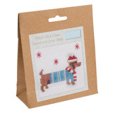 Christmas Dachshund Cross Stitch Kit (1)