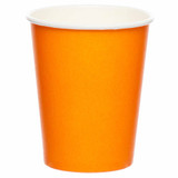 Pumpkin Orange Paper Cups (8)