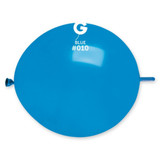13" Standard Blue Gemar G-Link Latex Balloons (50)
