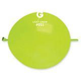 13" Standard Light Green Gemar G-Link Latex Balloons (50)