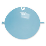 13" Standard Baby Blue Gemar G-Link Latex Balloons (50)