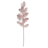 70cm Pink Glitter Feather Spray (1)