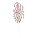 70cm Pink Glitter Palm Leaf (1)