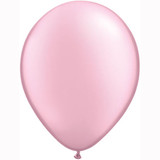 11" Pastel Pearl Pink Latex Balloons (25)