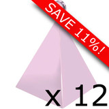 Box of 150g Light Pink Pyramid Weights (12)
