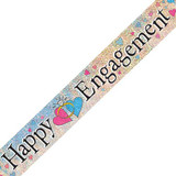 Hearts & Ring Engagement Banner - 12ft. (1)
