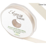Cream Satin Ribbon - 15mm x 20m (1)