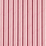 Light Pink Paper Straws (10) Light Pink Paper Straws (10)