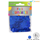 10mm Holographic Blue Foil Confetti (14g)