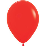 12" Fashion Red Sempertex Latex Balloons (50)