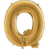 40 inch Gold Letter Q Foil Balloon (1)