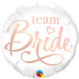 18 inch Team Bride White Foil Balloon (1)