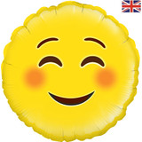 18 inch Oaktree Emoji Smile Foil Balloon (1)