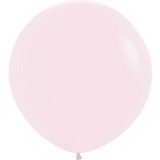 3ft Pastel Matte Pink Sempertex Latex Balloons (2)