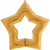 48 inch Linky Star Gold Foil Balloon (1)