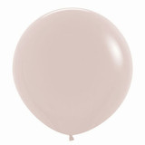 24" Fashion White Sand Sempertex Latex Balloons (3)