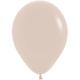 12" Fashion White Sand Sempertex Latex Balloons (50)