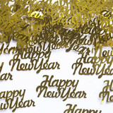 Happy New Year Gold Metallic Confetti (3g)
