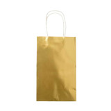 Metallic Gold Paper Party Bags (8)