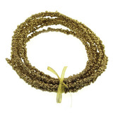 Gold Glittered Bead Garland - 1.8m (1)