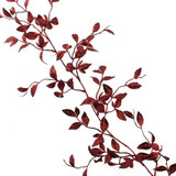 Red Glittered Honeysuckle Garland - 1.8m (1)