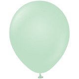 18" Macaron Mint Green Kalisan Latex Balloons (25)