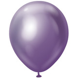 18" Mirror Violet Kalisan Latex Balloons (25)