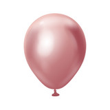 5" Mirror Pink Kalisan Latex Balloons (100)