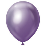 12" Mirror Violet Kalisan Latex Balloons (50)