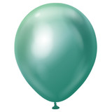 12" Mirror Green Kalisan Latex Balloons (50)