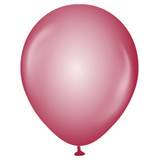 12" Crystal Burgundy Kalisan Latex Balloons (100)