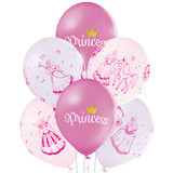 12 inch Princess Latex Balloons (6)