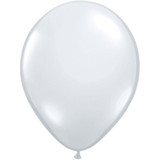 11" Jewel Diamond Clear Latex Balloons (25)