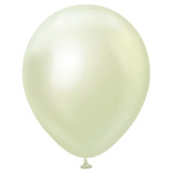 12" Mirror Green Gold Kalisan Latex Balloons (50)