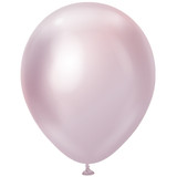 18" Mirror Pink Gold Kalisan Latex Balloons (25)