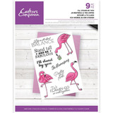 Stand By You Flamingos Acrylic Stamp Set (9)