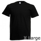 X-Large Black T-Shirt (1)