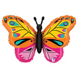 30 inch Colourful Butterfly Foil Balloon (1)