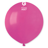 19" Standard Fuchsia Gemar Latex Balloons (25)
