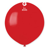 19" Standard Red Gemar Latex Balloons (25)