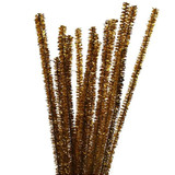 Gold Glitter Pipe Cleaners - 30cm (24)