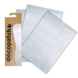 Metallic Silver Decopatch Sheets (3)