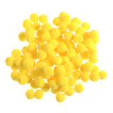 Yellow Pom Poms - 6mm (100)