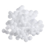 White Pom Poms - 6mm (100)