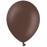 12" Standard Cocoa Brown Belbal Latex Balloons (100)