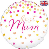 18 inch Best Mum Holographic Foil Balloon (1)
