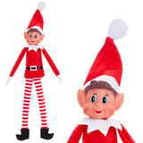 12 inch Long Leg Red Boy Jingle the Elf Figure (1)