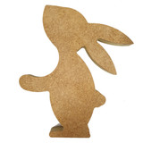 17cm Wooden Bunny Lollipop Holder (1)