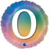 18 inch Colourful Rainbow Age 0 Foil Balloon (1)